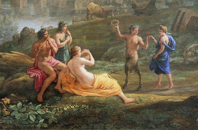 Лоррен Клод (1600-82), французский пейзажист. Представитель классицизма. В торжественные по композиции «идеальные» пейзажи вносил лиризм, мечтательно-элегическое настроение.